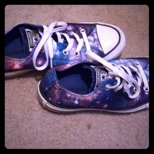 Converse shoes, galaxy edition